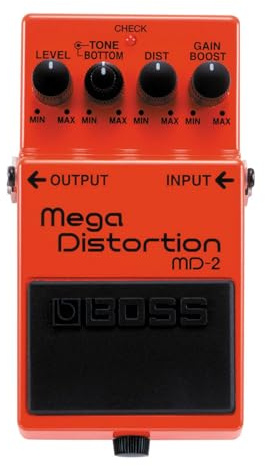 BOSS MD-2 Mega Distortion Guitar Pedal (MD-2)