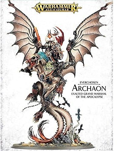 Games Workshop 99120201045 Everchosen Archaon Exalted Grand Marshal, Black