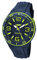 Limit Active Unisex Quartz Watch with Blue Dial Analogue Display and Navy Plastic Strap 5569.24