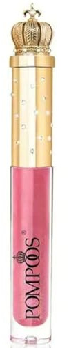 Harald Glööckler Pompöös Cosmetics Lipgloss transparent mit Glitzer Make-up Lippen Nr. 02 Rose 2 ml