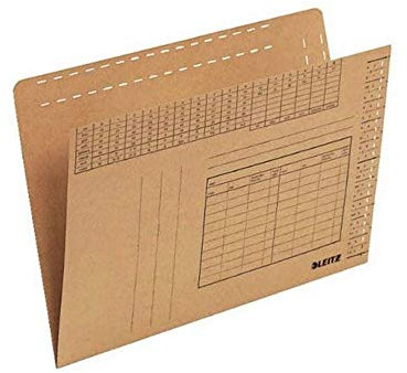 Esselte Leitz LEITZ Einstellmappe 24300000 natron 230g vertikal mit Orga-Druck