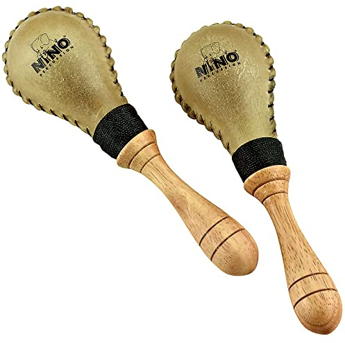 Nino Percusion NINO10 - maracas color beige