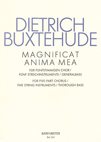Magnificat anima mea: för femstämmig kör, fem stråkinstrument och basocontinuo, för fem-part kör, fem stränginstrument och bascontinuo
