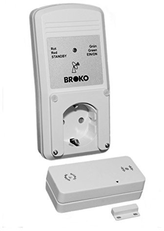 Funk - Abluft - Sicherheitsschalter BL220F / Funk Sicherheits Abluftsteuerung DIBt geprüft / Fensterschalter Wireless / Fensterkontaktschalter / BROKO