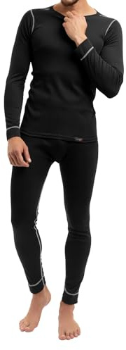 Celodoro CFLEX - Set de Ropa térmica y para esquí para Hombre - Camiseta y pantalón - Tecnología POLARDRY