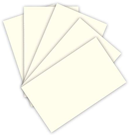 Folia 6122/4/01 – Cartulina de 220 g/m², cartón para Manualidades en Color Blanco Perla, DIN A4, 100 Hojas, como Base para numerosas Manualidades