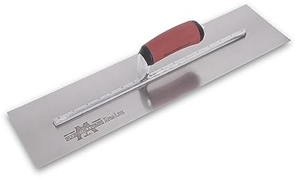 MARSHALLTOWN Concrete Finishing Trowel, 61 x 12.7 cm, Curved Handle, MXS245D