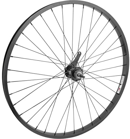WheelMaster Rear 26 x 1.75/2.125, WEI-AS7X, Black, 36H, 14g Blk Spokes