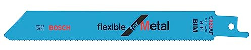 Bosch 2 608 656 013 - Pack de 5 hojas de sierra sable S 922 AF