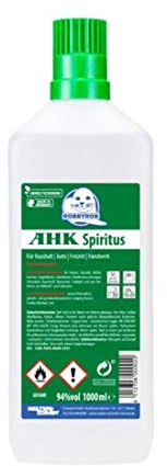 Brennspiritus Spiritus geruchsfrei Premium AHK Bioalkohol Made in Germany (5 Stück)