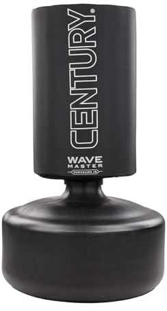 Century Kids Wavemaster | Adjustable Kids' Freestanding Punching Bag (Black)