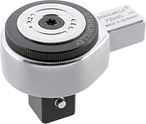 Stahlwille Feinzahn-Einsteckknarre Gr.40 Außen-4kant 3/4 Werkzeugaufnahme 14x18 mm M N·m 400 Nm, SF735/40