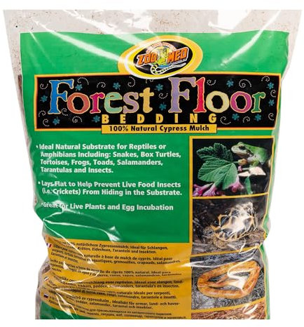Zoo Med CM-24E Forest Floor, 26.4 L, Zypressen Mulch Bodengrund für Terrarien