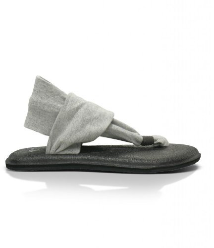 Sanuk Women's Yoga Sling, Grey, 8 M US