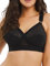 Playtex Bra Woman Cross Your Heart Non-Wire Bra x1, Black, 42DD