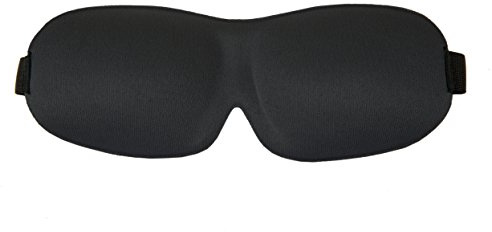 Travelon Eye Mask, Black, 8 x 3, Eye Mask