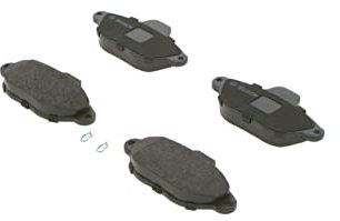 Bosch BP571 - Pastiglie Freni Auto, Asse Anteriore - Qualità Bosch - Riduzione del Rumore e della Polvere - Certificazione ECE-R90 - Senza Rame - 1 Confezione da 4 Pastiglie - Con Accessori