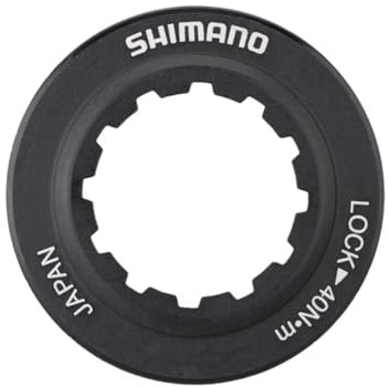 SHIMANO Unisex 4524667956259 CENTER LOCK Ferrule For Internal Closing On SM-RT81, Black