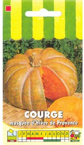 Sachet de graines de Courge Musquée de Provence - 3 g - légume fruit - LES GRAINES BOCQUET