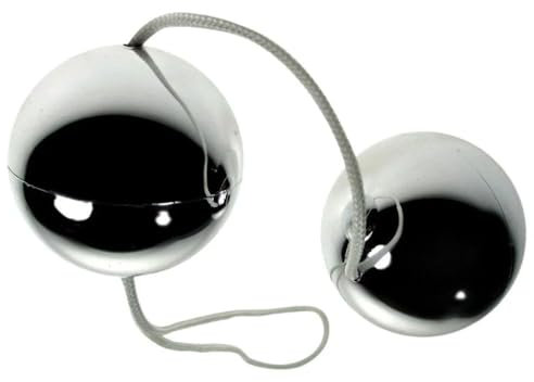 Seven Creations Vibratone Duo Balls Blistercard Silver 3,3 cm