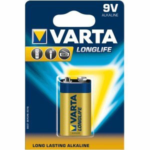Varta long-life extra 9V alkaline battery (E-block)