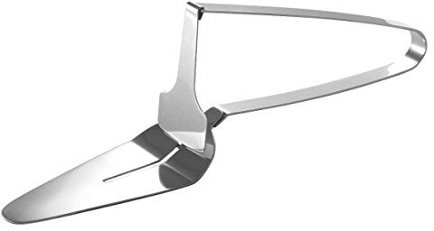 PALETTA SERVI TORTA AUTOMATICA CON MOLLA ESPULSORE IN ACCIAIO INOSSIDABILE 18/10 LUCIDO