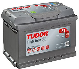 TUDOR Batería 61, Ah 600, A/EN TA612 L 242mm B 175mm H 175mm Compatible con VW Transporter T4 Bus 70B, 70C, 7DB, 7DK, 70J, 70K, 7DC, 7DJ Lupo/Lupo 3L 6X1, 6E1 GOLF II 19E, 1G1 GOLF III 1H1