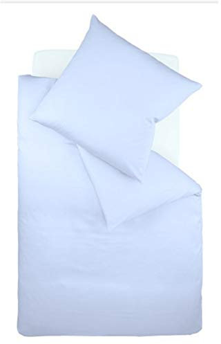 fleuresse Interlock-Jersey-Bettwäsche Colours bleu 6056 Größe: 135 x 200 cm
