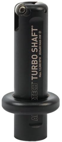 ARBORTECH TURBO Shaft | Ø 20 mm Fräsaufsatz für Winkelschleifer zur Holzbearbeitung | IND.FG.500