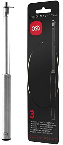 Osti Käseschneider Edelstahl + 3 Ersatzdrähte