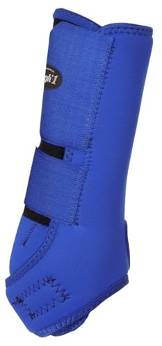 Tough 1 Economy Vented Front Sport Boots, Royal Blue, Medium