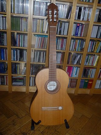 HÖFNER HGL-5 Klassikgitarre Green Line 4/4 Grösse, natur