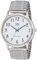 Q&Q Herren-Uhr Edelstahl Zugarmband Flexband 3 Bar Analog Quarz VY28J204Y