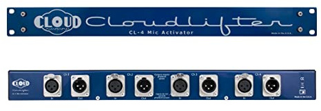 Cloud Microphones - Cloudlifter CL-4 Attivatore Mic - Guadagno Preamp Microfono Ultra-Pulito - Prodotto negli USA