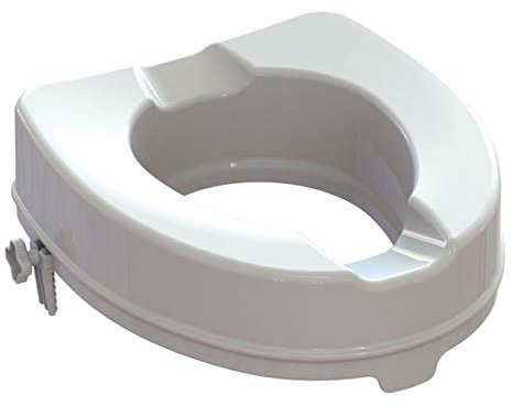 GIMA - RIALZO WC - con sistema di fissaggio - 14 cm