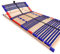 Stabiler Lattenrost 100% BUCHE Lattenrahmen - Kopfteil verstellbar - SCHULTERFRÄSUNG, 7 Zonen, 42 Federleisten, Härte-Regulierung, Mittelgurt - Vario Sleep Best 42® unmontiert (80x190cm)