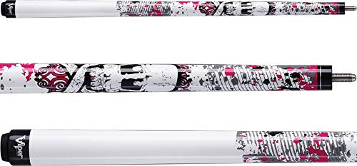 Viper by GLD Products Junior 48 2-Piece Billiard/Pool Cue, Pink Bones, One Size (50-0406)