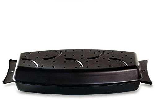 Nordic Ware 365 Indoor/Outdoor Grill Steam Bake Multi-Cooker, 3 in 1 Steamer, Grill, Baking Cooker, Steamer Cooking, Food Steamer and Grill Made in the USA