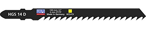 WILPU Stichsägeblatt HGS 14 D mit Einnockenschaft- / T-Schaft-Aufnahme, 5 Stück