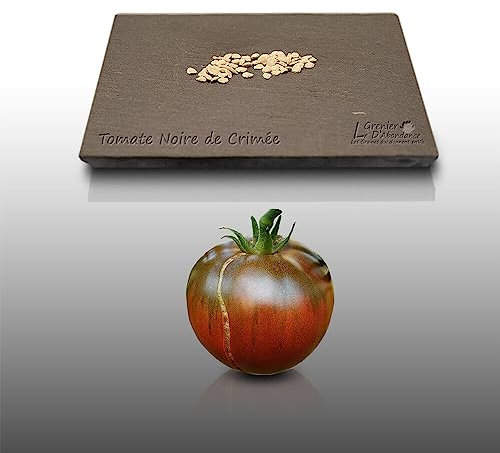 50 graines à semer - Le Grenier d'Abondance - TOMATE Noire de Crimée - Appréciée des enfants