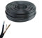 Calyxo Bobine de câble vidéo coaxial RG59 + 2 fils d'alimentation 200 m 0,58 mm CCTV pour caméras de vidéosurveillance haute qualité professionnelle