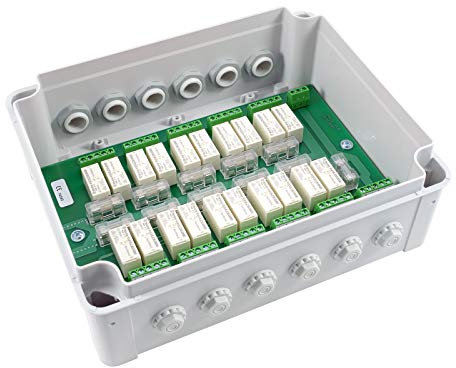 3T-MOTORS Motorgruppensteuergerät MSG10/AP für 10 Rollladenmotoren, Auf-Putz, Rollladensteuerung, Einzel- und Zentralbedienung, Gruppensteuerung, Zentralsteuerung, AP-Kunststoffgehäuse
