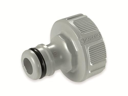 Raccordo per Rubinetto Gardena da 21 Mm (G 1/2 Pollice): Attacco per Rubinetti con Filetto, Raccordo Stagno, Facile da Usare, Confezionato (18200-20)