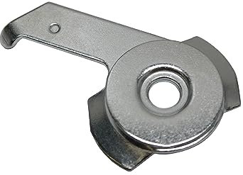GARDINIA Deckenträger für 3-läufige Flächenvorhangschienen, Montage zum Schrauben, Befestigungsmaterial inklusive, 2 Stück, Metall, Silber