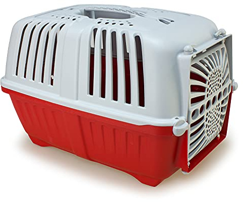 Arquivet Transportin Pratiko - para Mascotas pequeñas - Transporte de plástico para tu Mascota - Perros Adultos, Cachorros, Gatos y Otros - 48 x 31,5 x 33 cm
