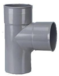 Wavin 3026010 Te pieds-de-biche 87°30 D 50 MF EB8M5