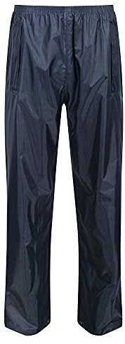 Regatta Surpantalon Homme Imperméable et Coupe-Vent Pro Stormbreak Overtrousers Homme Navy FR: XL (Taille Fabricant: XL)