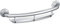 Moen LR2356DCH Haltegriff für Dusche, Chrom, 40,6 cm, zum Einschrauben, gebogen