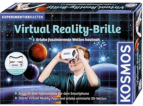 KOSMOS Experimente & Forschung 676063 - Virtual Reality Brille, Experimentierkasten