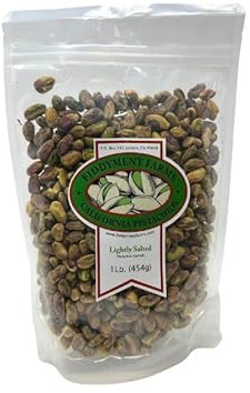Fiddyment Farms 1 Lb Lightly Salted Pistachio Kernels